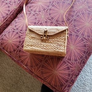 Free People Straw Bag